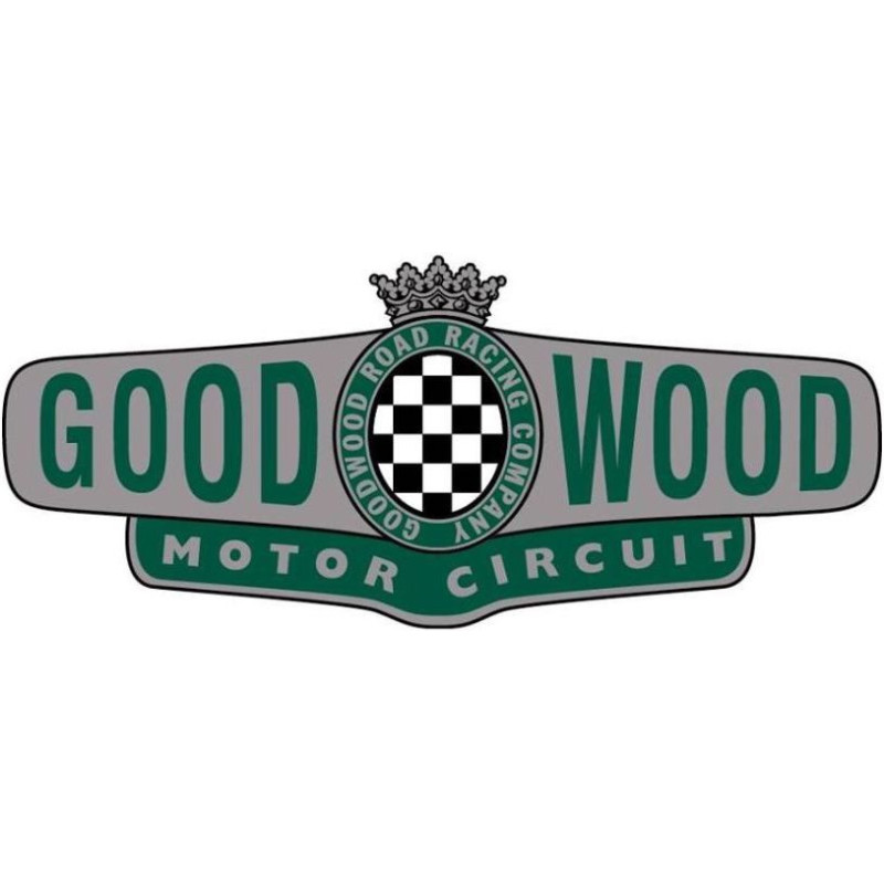 STICKER GOODWOOD motor Circuit L 120 H 50 mm