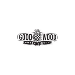 Autocollant GOODWOOD motor Circuit noir L 120 H 50 mm