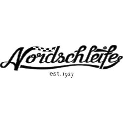 Autocollant NURBURING script Nordschleife 1927 noir L 150 H 60