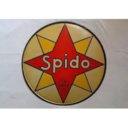 Autocollant SPIDOLEINE logo Etoile diam 50 mm