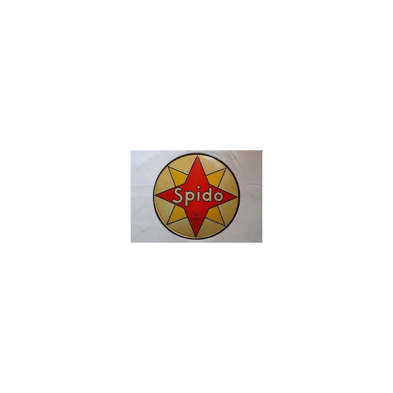 STICKER SPIDOLEINE logo Etoile diam 50 mm