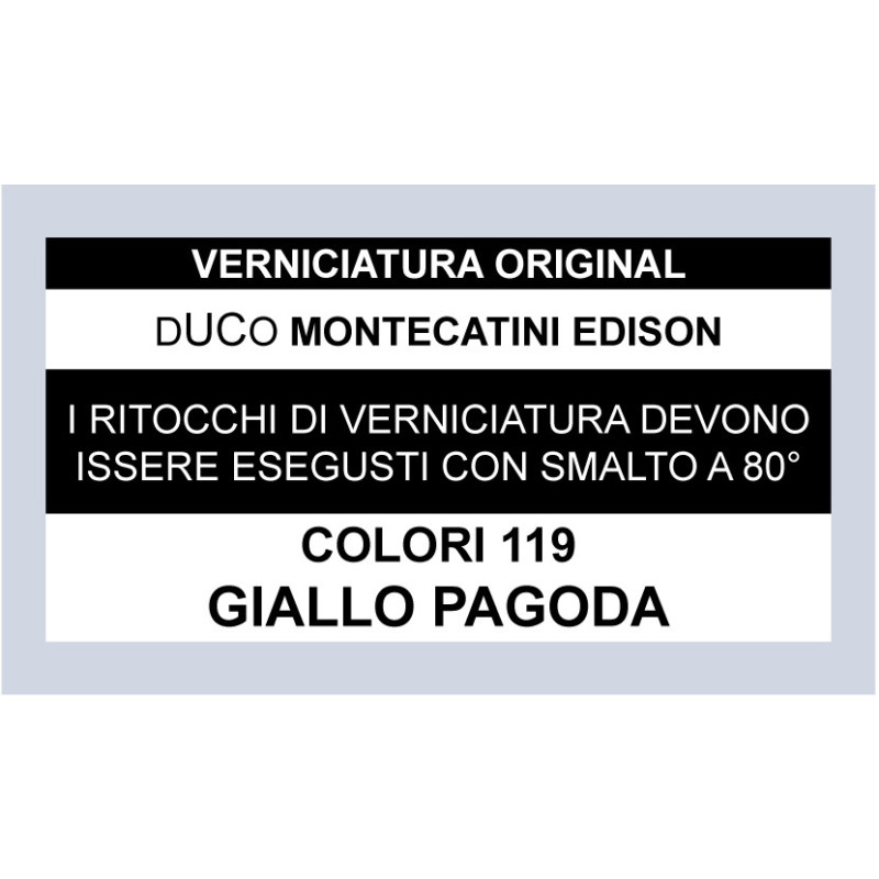 Autocollant ALFA ROMEO Plaque ref peinture-ou texte au choix L 60  h 35 mm