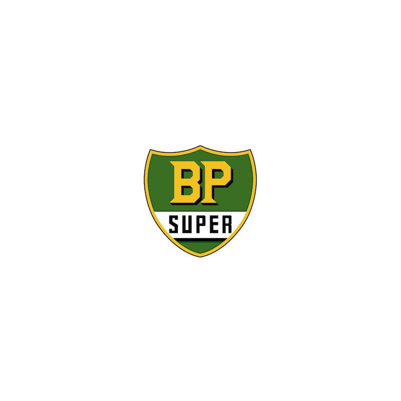 Autocollant BP logo BP SUPER  L 290 H 280 mm