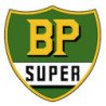 Autocollant BP logo BP SUPER  L 290 H 280 mm