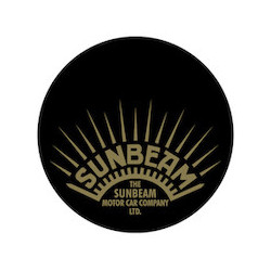 Autocollant SUNBEAM BOUCHON  Diam 50 mm