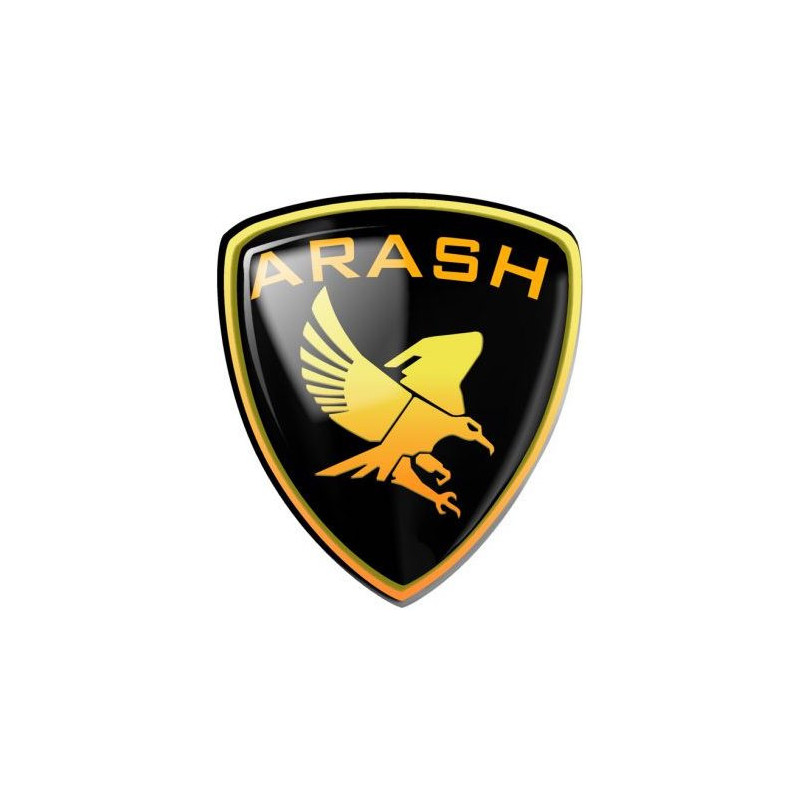 STICKER ARASH LOGO L 90 H 100 mm