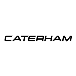 STICKER CATERHAM-lettrage noir L 100 H 22 mm