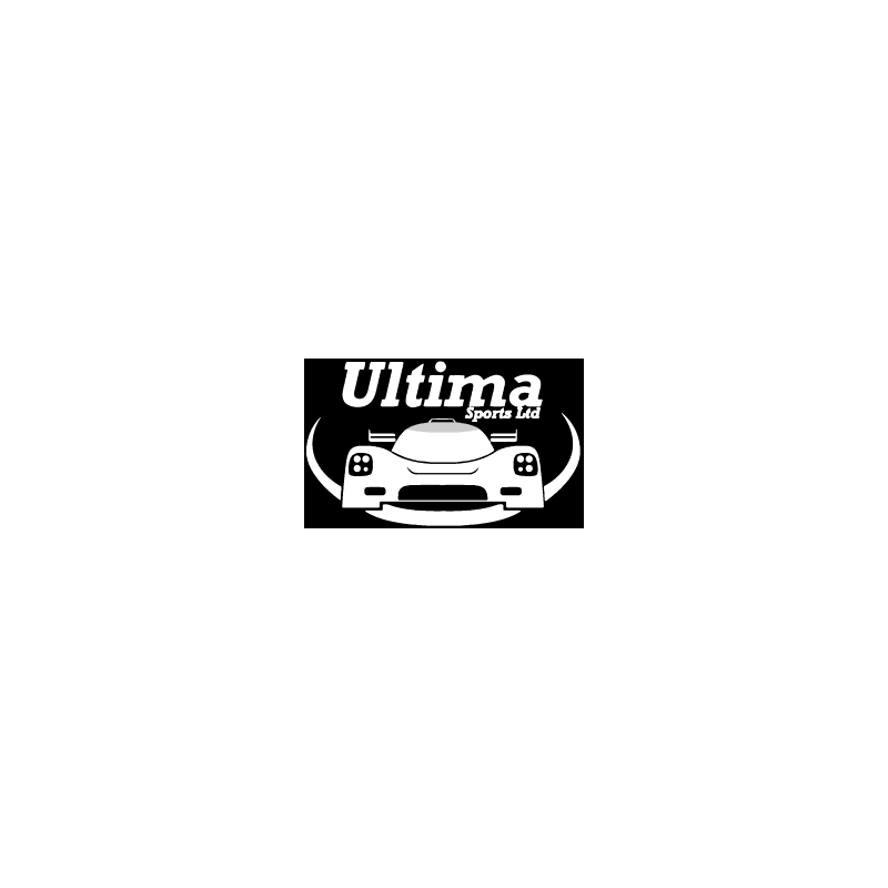 Autocollant ULTIMA logo L 75 h 45 mm