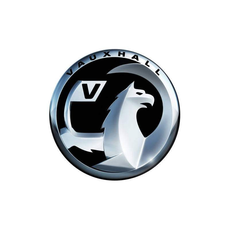 Autocollant VAUXHALL logo 2008 diam 60 mm.