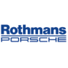 Autocollant ROTHMANS-PORSCHE Lettrage bleu sans fond L 800 h 210 mm