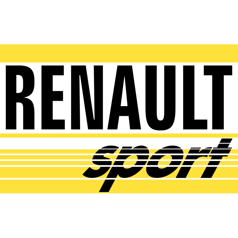 Autocollant Renault Sport Logo 1976-1981 L300 h 190 mm