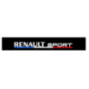 Autocollant RENAULT SPORT pare soleil noir liseret tricolore L1300 H 200 mm.png