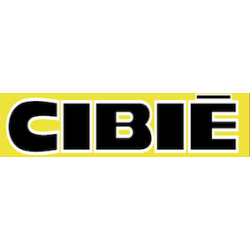 sticker CIBIE logo jaune L...