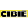 sticker CIBIE logo jaune L 100 H 25 mm