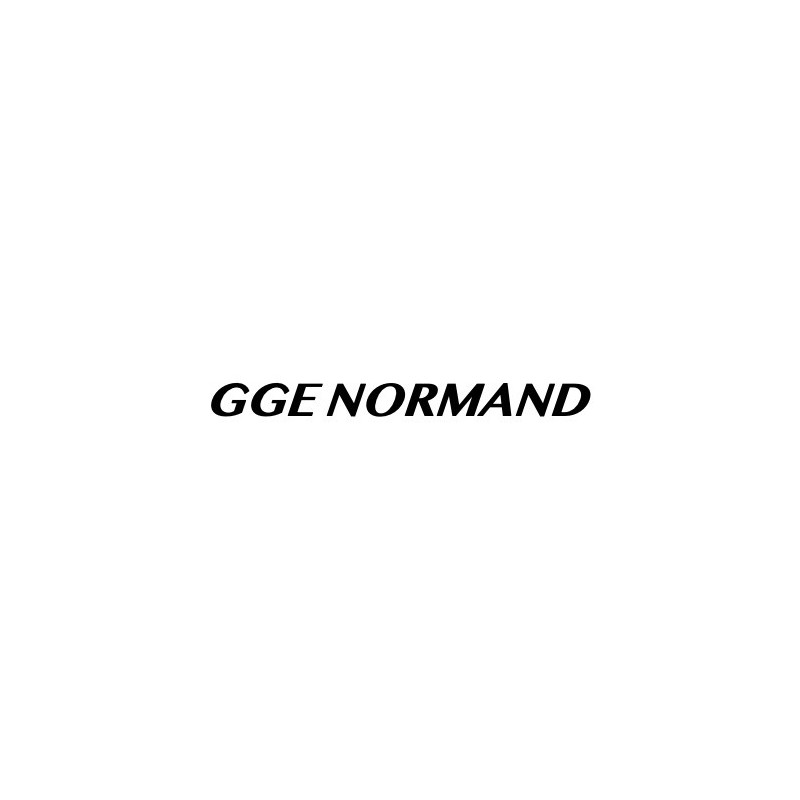 Sticker GGE NORMAND L600 H 75 mm