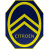 Autocollant CITROEN Logo 1921 L 100 H 120 mm