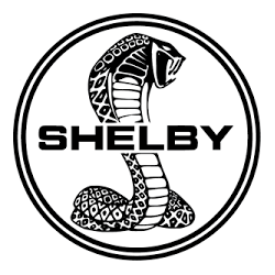 SHELBY logo diam 50 mm...