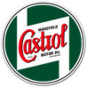 Autocollant Castrol logo wakefied diam 32mm