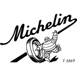 Autocollant Michelin-bibendum-pneu-556b L85 h 55 mm