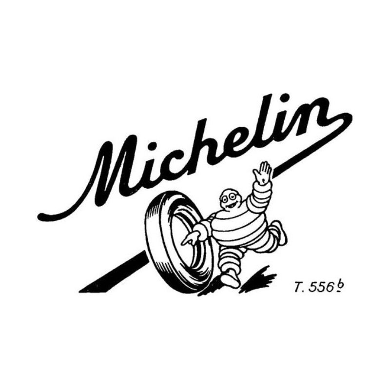 Autocollant Michelin-bibendum-pneu-556b L85 h 55 mm