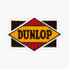 Autocollant Dunlop logo losange L 36 h 24 mm