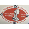 Sticker la precision liegeoise logo  L 150 H 100 mm