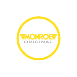 Autocollant MONREO logo jaune diam 60 mm