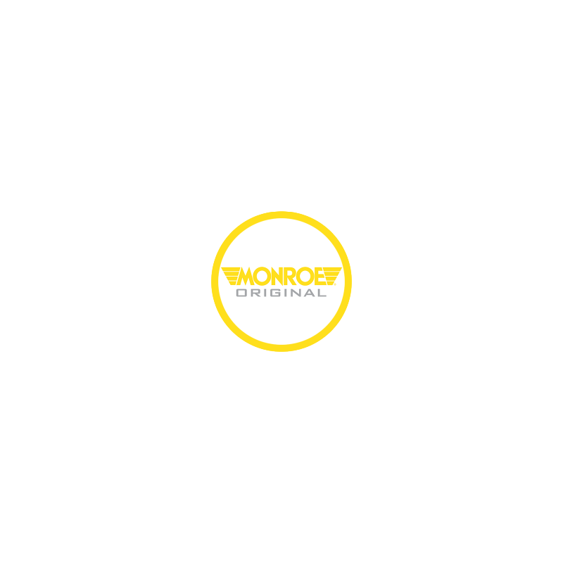 Sticker MONREO logo jaune diam 60 mm