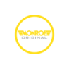 Autocollant MONREO logo jaune diam 60 mm