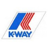 Autocollant KWAY logo 100x 60 mm