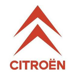 sticker Citroen logo chevron roue L50 H 55mm