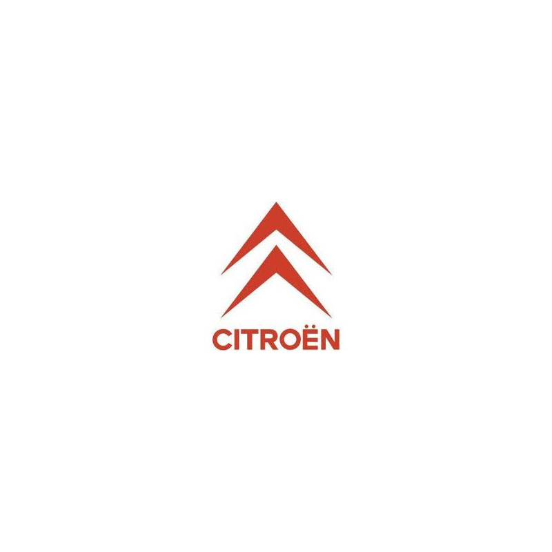 sticker Citroen logo chevron roue L50 H 55mm