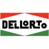 stiker DELLORTO drapeau L 135 H 70 mm