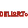 stiker DELLORTO lettrage rouge ou autre couleur L 150 H 30 mm