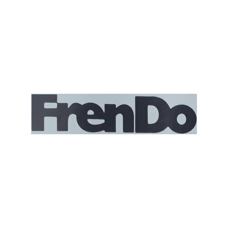 Sticker FRENDO  noir L 100 H 25 mm