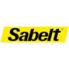 Autocollant logo Sabelt noir jaune L 240 H 55 mm