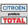 STICKER CITROEN prefere Total L 200 H 150 mm en 3 ÃƒÂ©lÃƒÂ©ments