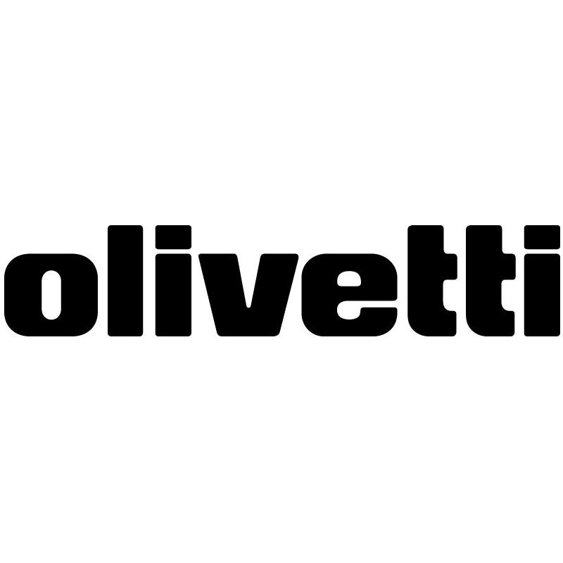 OLIVETTI-Logo lettrage noir L 250 H 50 mm