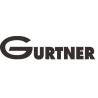 sticker GURTNER logo lettrage noir L220 H 50 mm