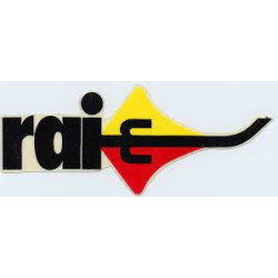 RAI motos logo L100 H 40 mm