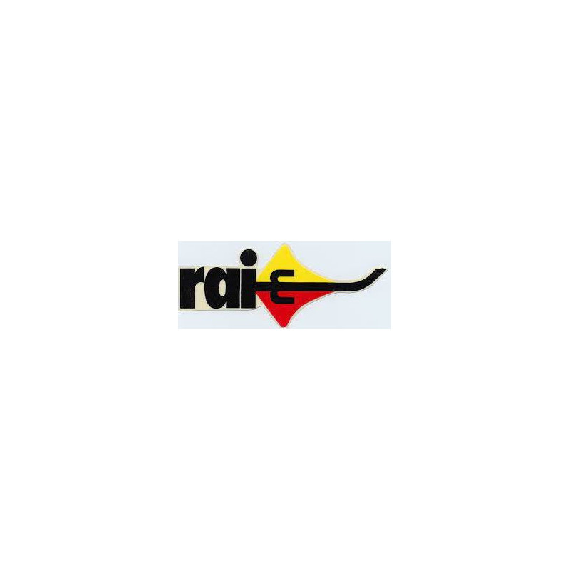 RAI motos logo L100 H 40 mm