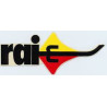 RAI motos logo L100 H 40 mm