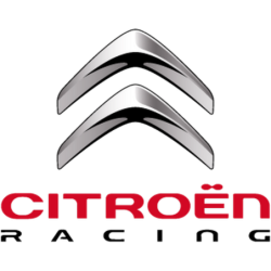 Autocollant CITROEN Racing logo  L 100 H 125 mm