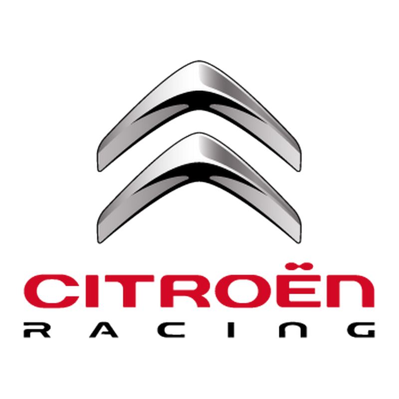 Autocollant CITROEN Racing logo  L 100 H 125 mm