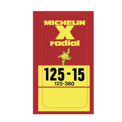 sticker MICHELIN pneus X en...