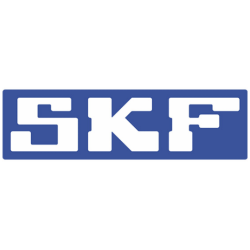 sticker SKF logo bleu L100 H30 mm