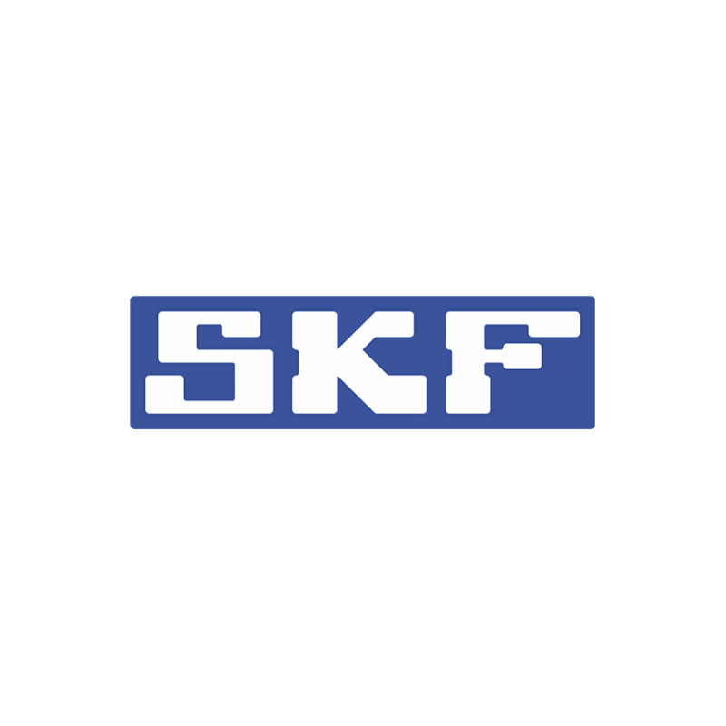 sticker SKF logo bleu L100 H30 mm