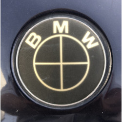 BMW Logo noir/blanc Diam 50 mm