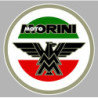 sticker-MORINI Motos logo couleur diam 50 mm