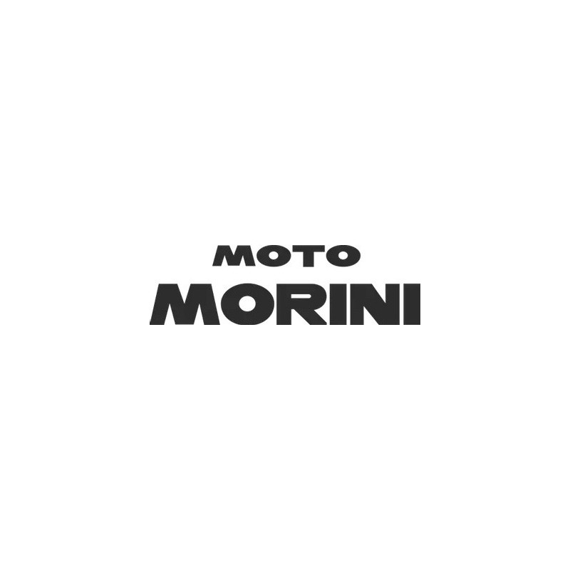 sticker-MORINI Motos logo texte noir L 100 H 30mm